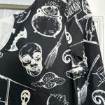 SheIn Maternity Halloween Pumpkin Skull Print Bodycon Dress Black/White - Medium Photo 9