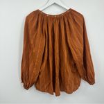 Aerie  Orange Blouse Size Small Boho Photo 8