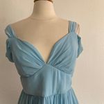 Mystic Cinderella Blue Cold Shoudler Cocktail Dress Photo 2