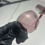 Coach  Women’s Pink Lens Aviator Sunglasses Photo 4