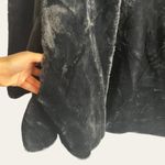 Jeno Neuman Vintage Collection Black Plush Faux Fur Coat Size Large Photo 4