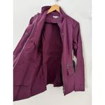 NWT Anatomie Kenya Safari Travel Jacket Mulberry Purple Size Small Photo 7