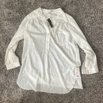 Ellison  premier button down blouse long sleeve NWT small Photo 0
