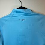 Saucony  Athletic 1/4 Zip Pullover Shirt Top Blue Running Reflective Womens Small Photo 12