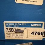 Hoka  Kaha 2 Low Gore Tex Sum Song Size 9B Womens Blue Waterproof Hiking Shoes Photo 8
