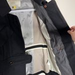 Anthropologie Leifsdottir military coat size 4 Black Photo 12