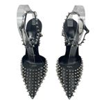 Christian Louboutin Condora Riviera Spike Ankle Strap Pump Black Size 36.5 Photo 3