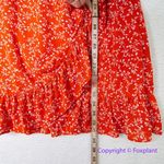 New! Cupcakes and Cashmere Women's Kiley CDC Wrap Dress with Ruffles Red Size L Photo 8