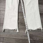 frame denim Women's White Le Crop Mini Boot Photo 2