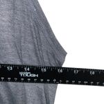 Xersion Tank Top Sleeveless Tie Gray Athleisure Activewear Tough Girl L Photo 2