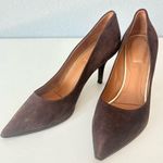 Givenchy  Brown Suede Leather Heels Pointed-toe Shoes Women’s US 8 EUR 38 Italy Photo 0