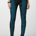 American Eagle  Green n Black Tie Dye Skinny Jeans Photo 0