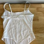 Colsie Women's White Corset Front Bodysuit Photo 4