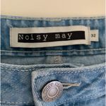 Noisy May  Women’s Fun Embroidered Ankle Jeans, High Waist, Sz 32 Photo 2