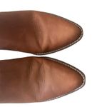 Madewell Women's Size 8.5 Leather Pointed Toe Brady Western Boho Bootie Boots Photo 5