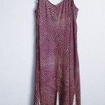 Rag and Bone  Dirdre Wine Polka Dot Tank Dress Photo 0