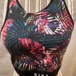 PINK - Victoria's Secret Pink Victoria Secret Tropical Racer back sports Bra size large Photo 0