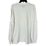 Gildan Christmas Holiday Womens Movie Theme X-Large White T-Shirt Crew Neck Long Sleeve Photo 3