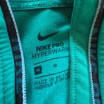 Nike Women's Pro Hyperwarm Long Sleeve Shirt Teal Size medium Photo 2