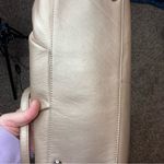 Coach Taylor Champagne Leather Medium Satchel Bag Photo 5