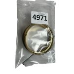 J. Crew gold and creme bangle bracelet and 2 thin bangle bracelets Photo 7