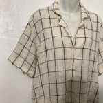 Madewell Shirt Size L 100% Linen Photo 2