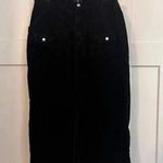 Lee  Corderoy skirt below knee 6pocket front slit  size 10 Photo 0