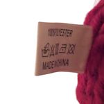 NWT Tickled Pink Dark Red Floral Knit Head Band Ear Warmers Photo 9