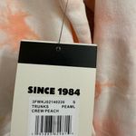 REEF  Trunks Elephant Raglan Crew Sweater Tie Dye Peach Melba Small NWT Photo 5