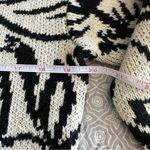 Anthropologie Floral Pop Embroidered Pullover Sweater Size XS Blue Motif Photo 8