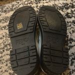 Fendi Vitello Abrasivato graphy 50mm Loafers Blanco Babe Size 41 Photo 5