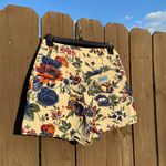 90s Vintage Breaker jeans sportswear floral high waist shorts Multi Size 24 Photo 14