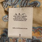 ALC Frank 💕A.L.C.💕 Myra Paisley Long Sleeve Shift Dress ~ Apricot Abstract Floral 2 Photo 15