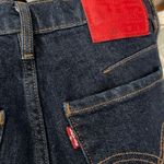 Levi's Levi’s Engineered Jeans - Dark Wash Cut-Off Shorts - W25 Photo 3