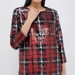 Tuckernuck NWT  Pierre Sequin Plaid Dress size small Photo 0