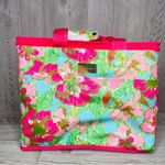Lilly Pulitzer  Insulated beach Cooler Big Flirt floral tropical square soft side Photo 1