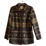 Upcountry Du Monde Tribal Fleece Style Jacket Full Zip Women's‎ Size Medium Tan Photo 7