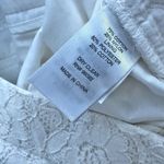 LILA ROSE | White Lace Tailored Shorts 4.5" Inseam Dressy Preppy| Size 8 White Photo 4