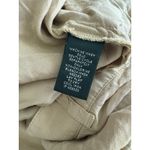 Ralph Lauren Pants Cinch Ankle Relaxed Jogger High Waist Khaki Beige 10 Classic Photo 5