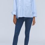 Everlane The Way-High® Skinny Ankle Mid Blue Wash Jean Photo 1