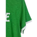 Grayson Threads Green Varsity Look Short Sleeve Top “Kiss Me I’m Lucky” XXL NWT Photo 2