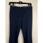 Derek Lam Navy Bootcut Trousers Size 2 Italian * Broken Zipper Repair Project * Photo 15