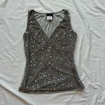 Revolve Marina vintage V Neck Sleeveless beaded sequin cami tank top Photo 1