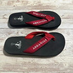 Corky’s Arkansas Flip Flops Women’s Size 7 Razorbacks Thongs Sandals University Red Photo 8