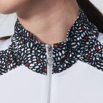 Daily Sports Imola Sleeveless Half Neck Polo White Size L Photo 2