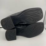 Clarks  leather slip-on ankle black booties women’s Size 7 1/2M Photo 5