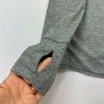 Athleta tulip back long sleeve workout shirt in weathered grey size small Photo 2