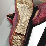 Toms Tom’s Berry Metallic Canvas Ballet Flats Photo 5