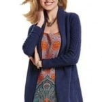 CAbi  Countryside Cable Knit Sweater Cardigan Cozy Stylish Fall Layer Pockets XS Photo 0