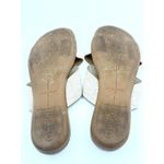 Andre Assous Taupe Elastic Band Nani Sandals/Flats/Slides Linen 8 Women’s Photo 3